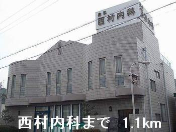 西村内科：1100m
