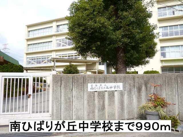 南ひばりが丘中学校：990m