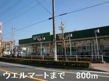 ウエルマート：800m