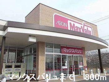マックスバリュ：800m