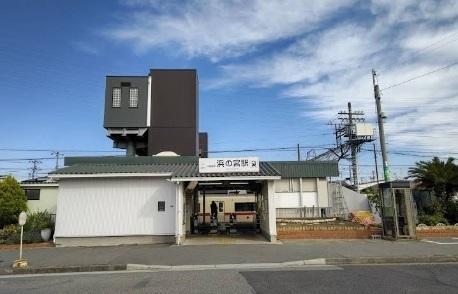 浜の宮駅：1200m