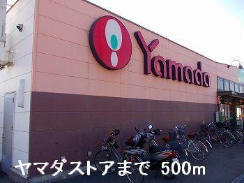 ヤマダストア：500m