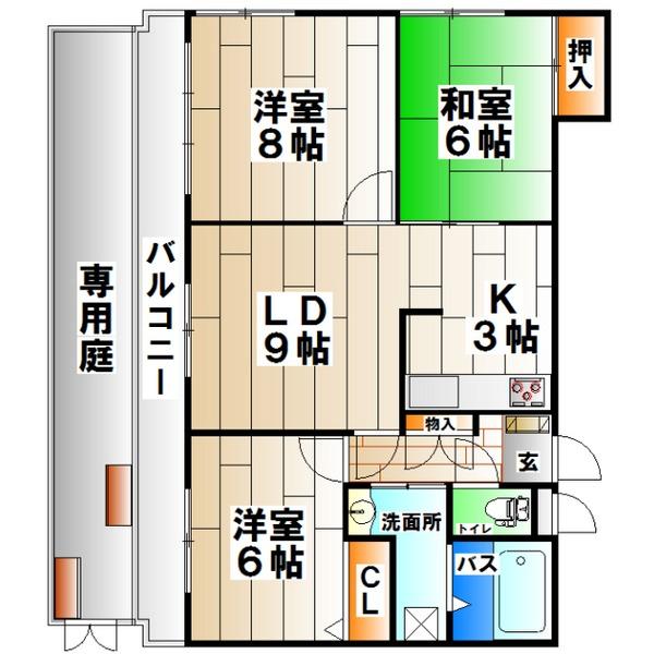 ヴィンテージコート明神 間取り図画像
