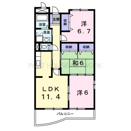  間取り図写真