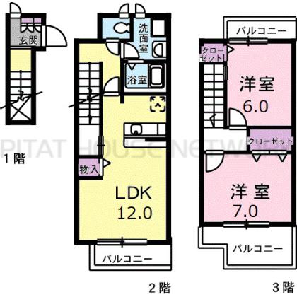  間取り図写真