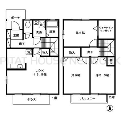  間取り図写真