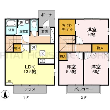  間取り図写真