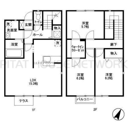  間取り図写真