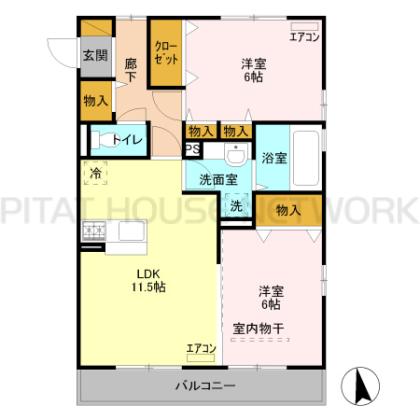  間取り図写真