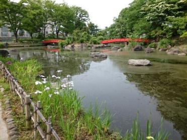 浜川運動公園：1100m