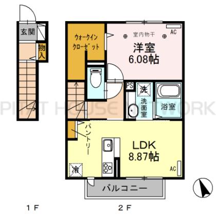  間取り図写真