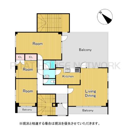  間取り図写真