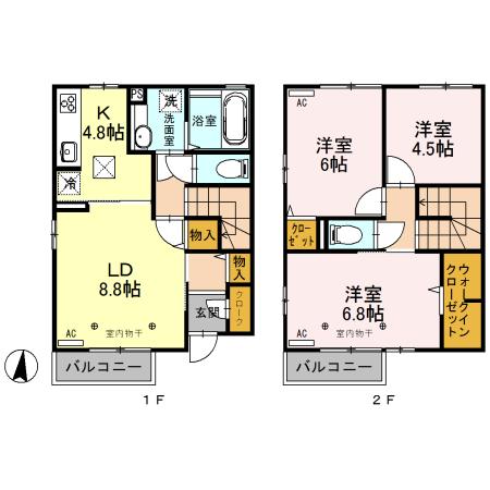  間取り図写真