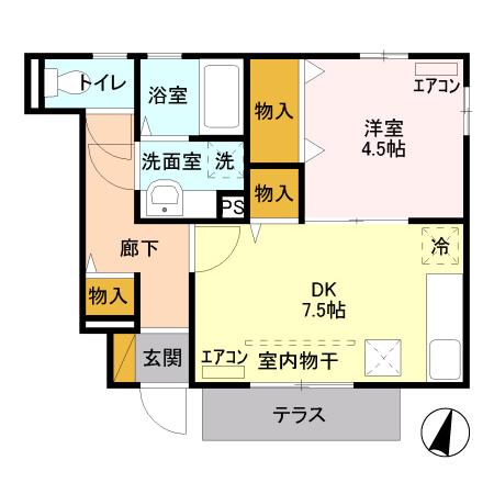  間取り図写真