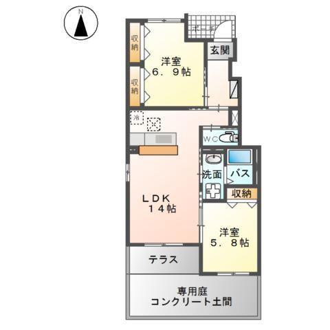  間取り図写真