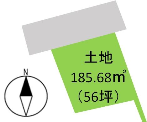 185.68㎡♪　56坪♪