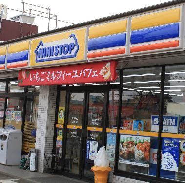ミニストップ平野瓜破西店：122m
