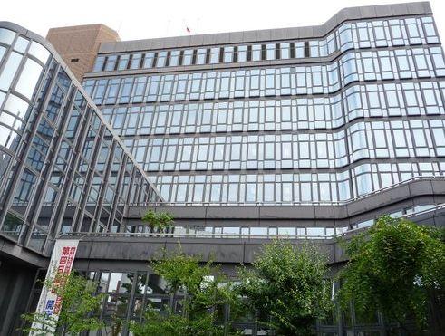 大阪市中央区役所：123m