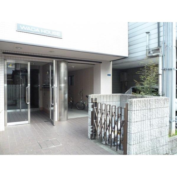 大阪市東住吉区東田辺マンション エントランス