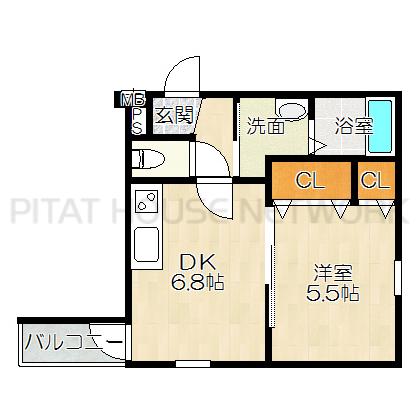  間取り図写真