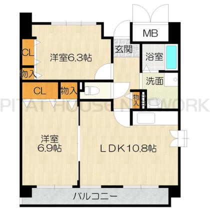  間取り図写真