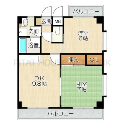  間取り図写真