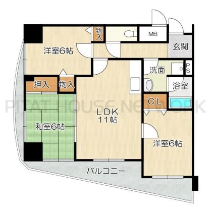  間取り図写真