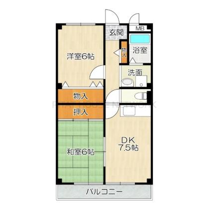  間取り図写真