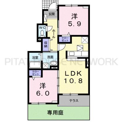  間取り図写真