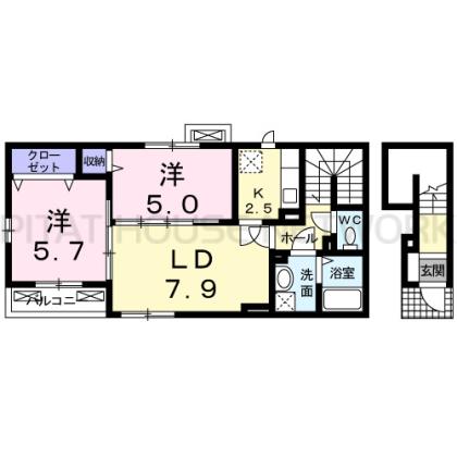  間取り図写真