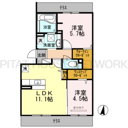  間取り図写真
