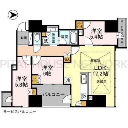  間取り図写真