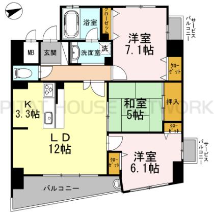  間取り図写真