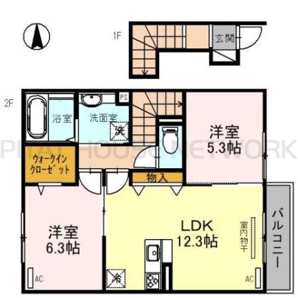  間取り図写真