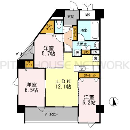  間取り図写真