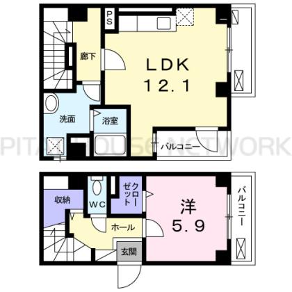  間取り図写真