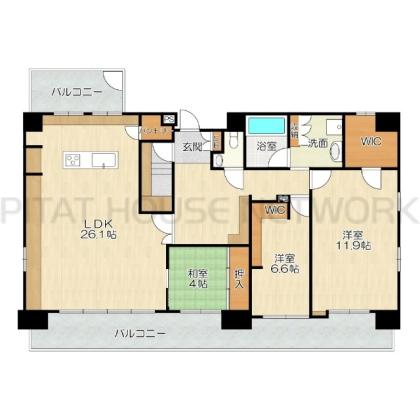  間取り図写真