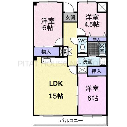 間取り図写真