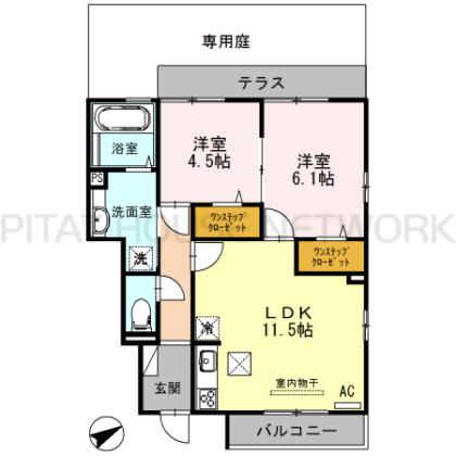  間取り図写真