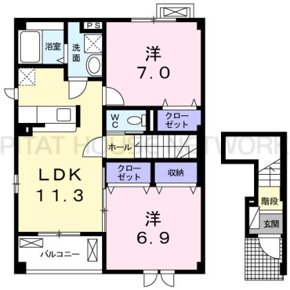 間取り図写真