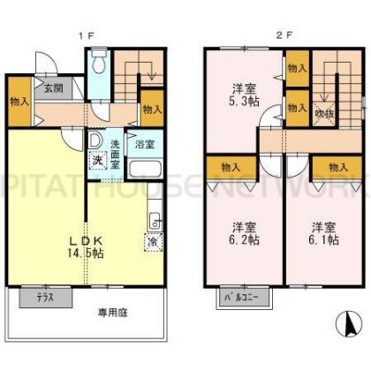  間取り図写真