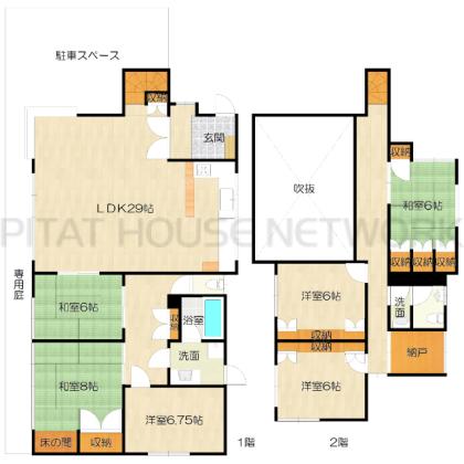  間取り図写真