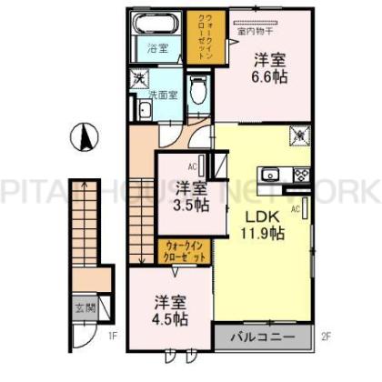  間取り図写真