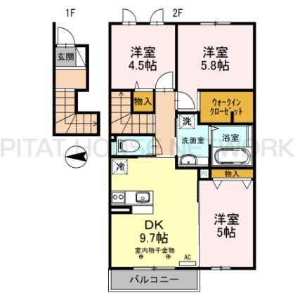  間取り図写真