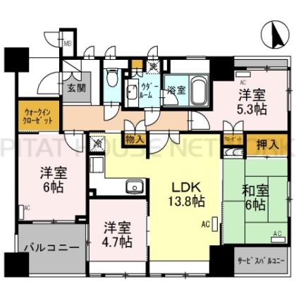  間取り図写真