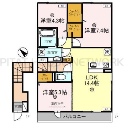  間取り図写真