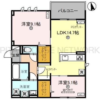  間取り図写真