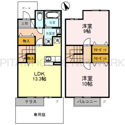  間取り図写真