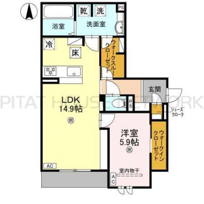  間取り図写真