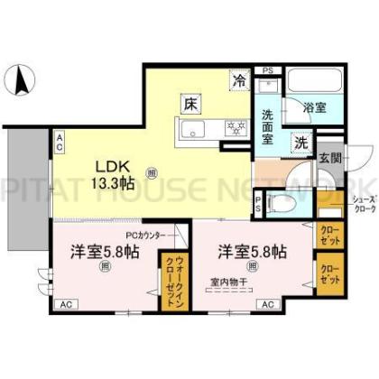  間取り図写真
